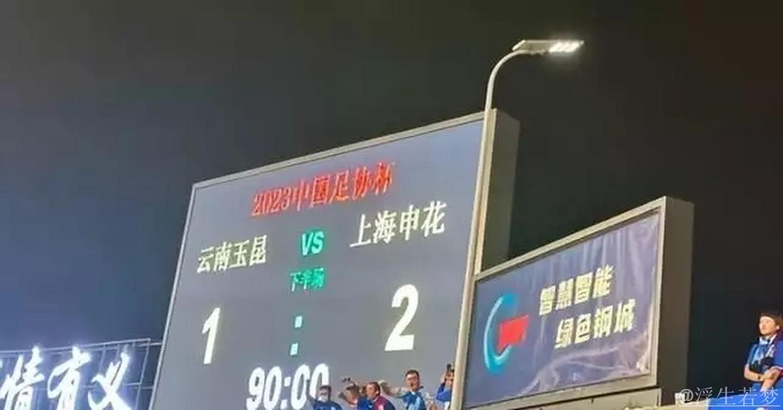 申花主场上演逆转击败云南玉昆